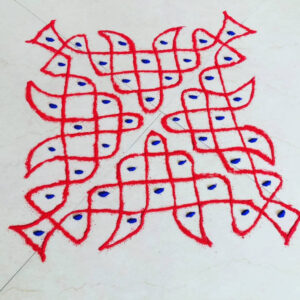 Lines & Patterns Rangoli Design