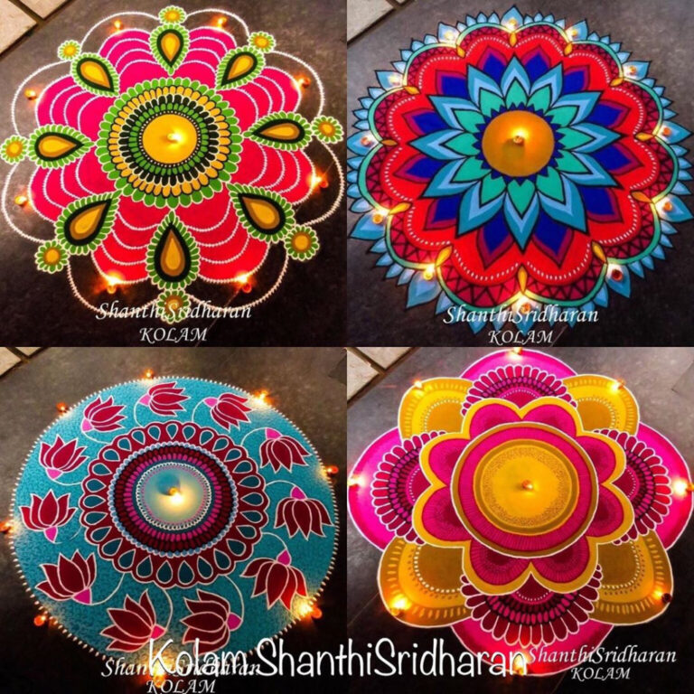 100+ Amazing Rangoli Designs For Your Wedding Decor