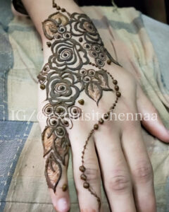 Arabic Bridal Mehandi Design