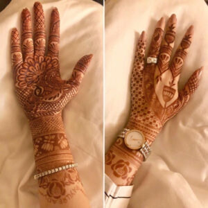 Intricate Bridal Mehandi Design