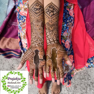 Personalized Bridal Mehandi Designs
