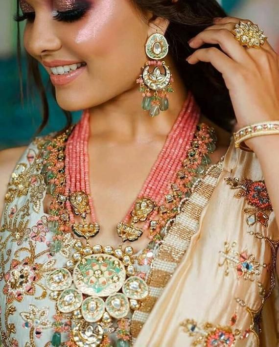25 Best Meenakari Jewellery Designs Beautiful for Brides in India
