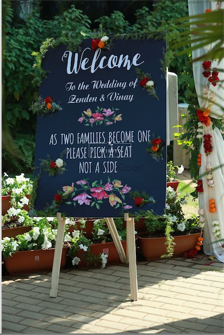 Welcome Tag DIY Wedding Entrance Decorations