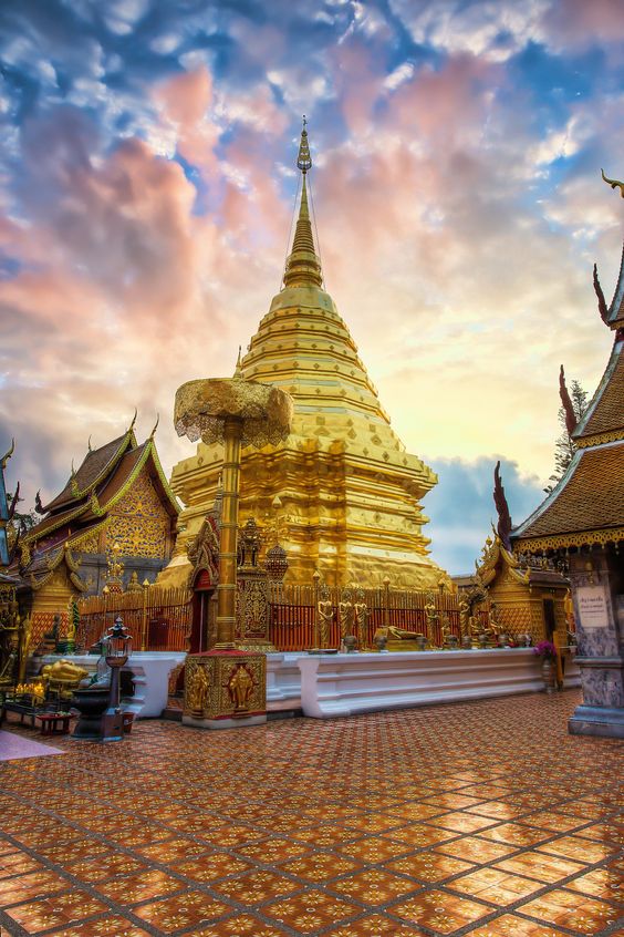 Chiang Mai  Temple Tour in Thailand Honeymoon 