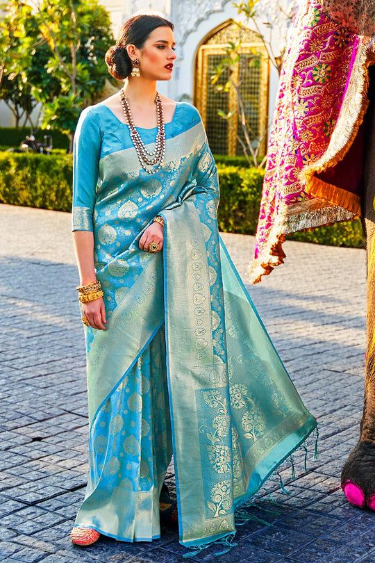 Party Wear Sarees with Intricate Designs 