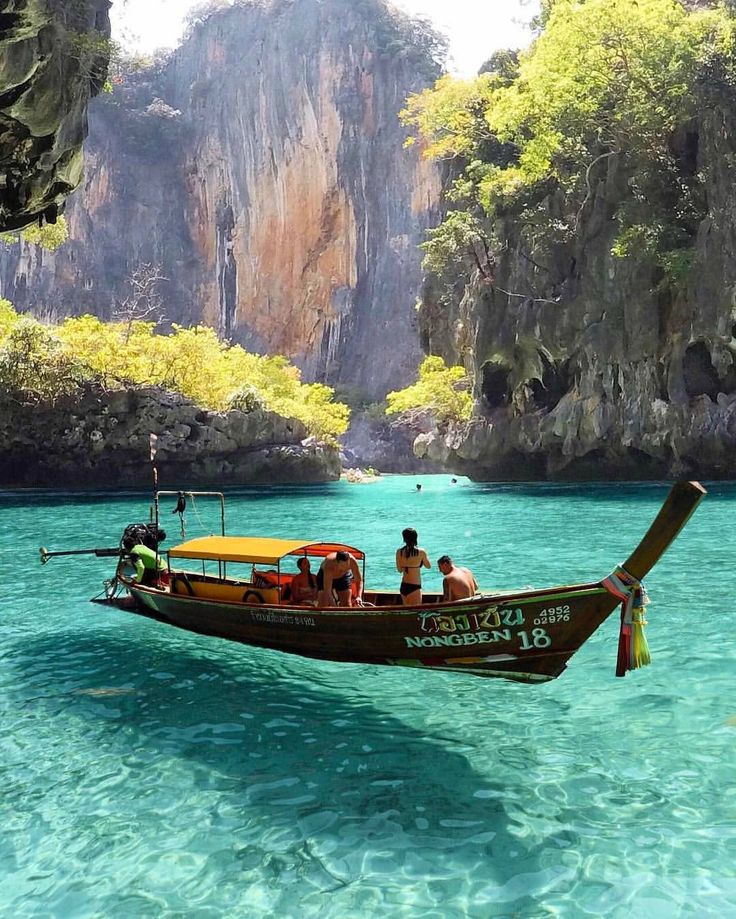 Boating on the Phi Phi Island Tour
