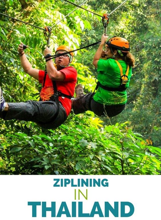 Ziplining in Hanuman World, Phuket Honeymoon Package