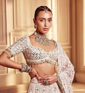 Embroidered Blouse by Manish Malhotra