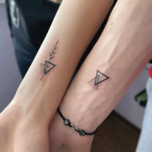Quirky Couple Tattoos the Perfect Way